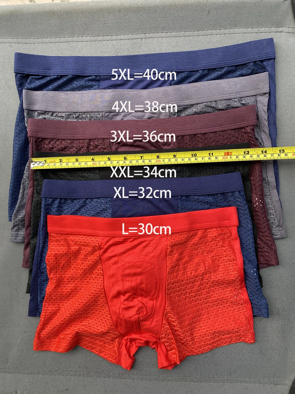 Mesh Men Underwear Boxer Softe Male Panties Men\'s Underwear Boxers Breathable Man Underpants Comfortable Shorts