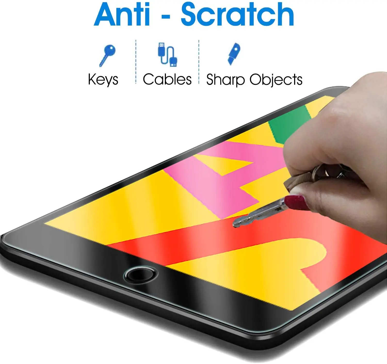 2Pcs Tablet Tempered Glass for Apple IPad Mini 5 2019 7.9"/Mini 4 Screen Protector Cover Explosion-Proof Tempered Film