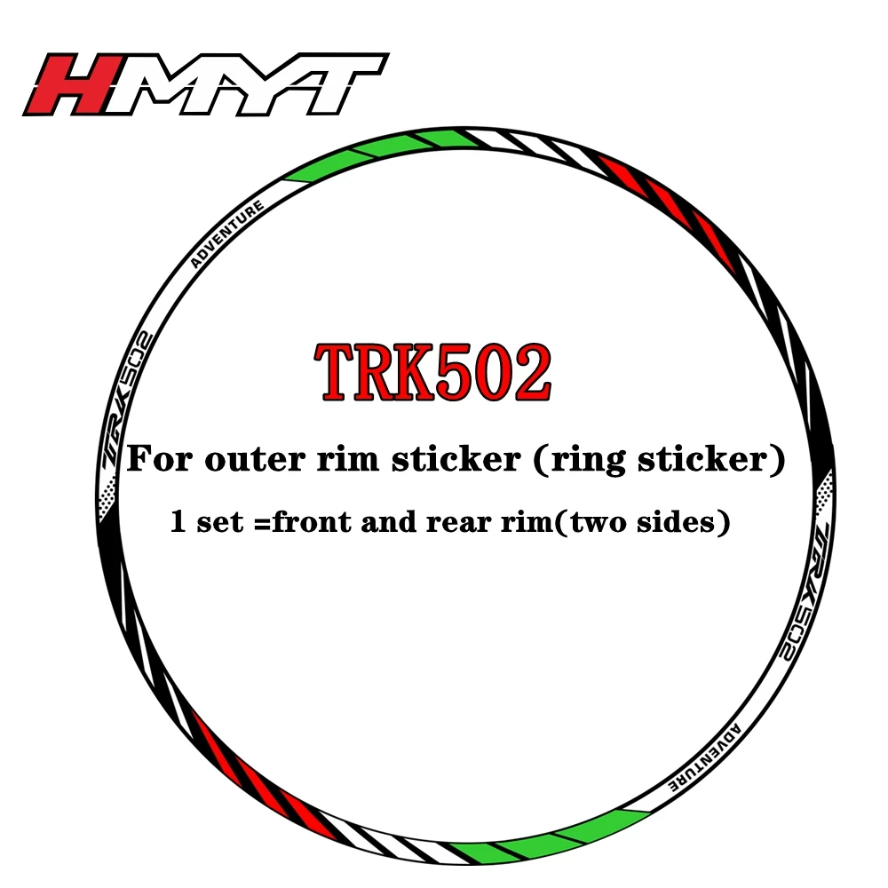 Geschikt Voor Benelli TRK502 Motorfiets Velg Sticker Reflecterende Motorfiets Streep Tape Hoge Kwaliteit Waterdichte Sticker