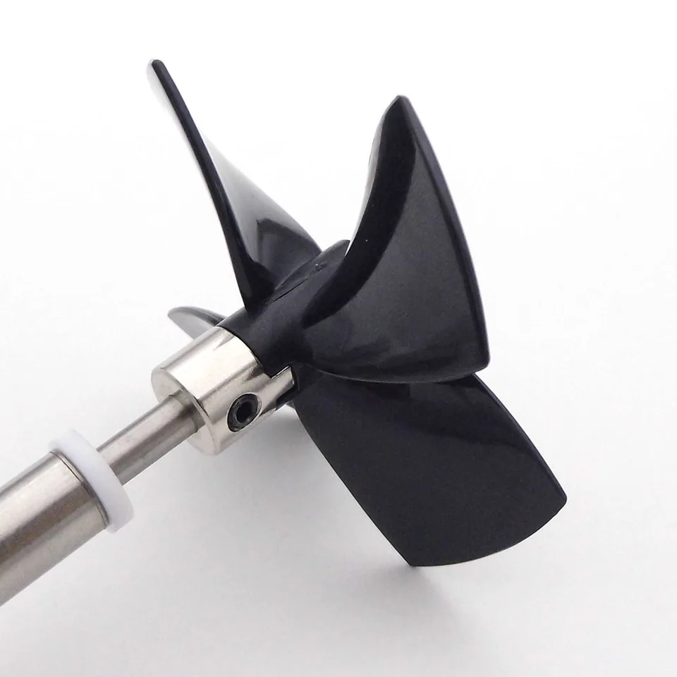 JINFOLI Hélice 4 Pales PC 60/70/80 Mm – CW/CCW Pour Bateau RC, Drone, UAV – Diamètre 80 Mm, Alésage 5 Mm