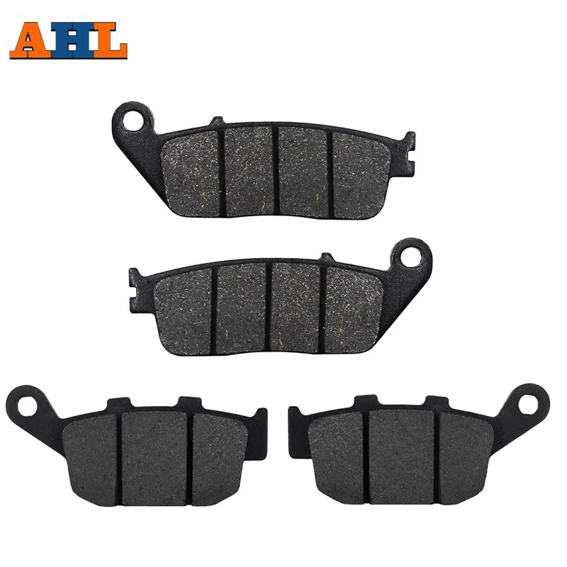 AHL Motorcycle Front Rear Brake Pads For HONDA CB500F CB500 NC750S NC750X ABS DCT FA196 FA496