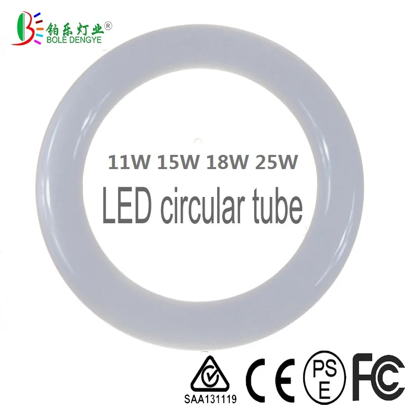 G10Q Circular Tube Ring Light, Globe Circle Light, T9, Lampe à tube rond, Remplacer CFL, 20W, 30W, 32W, 40W, 205mm, 225mm, 300mm, 375mm