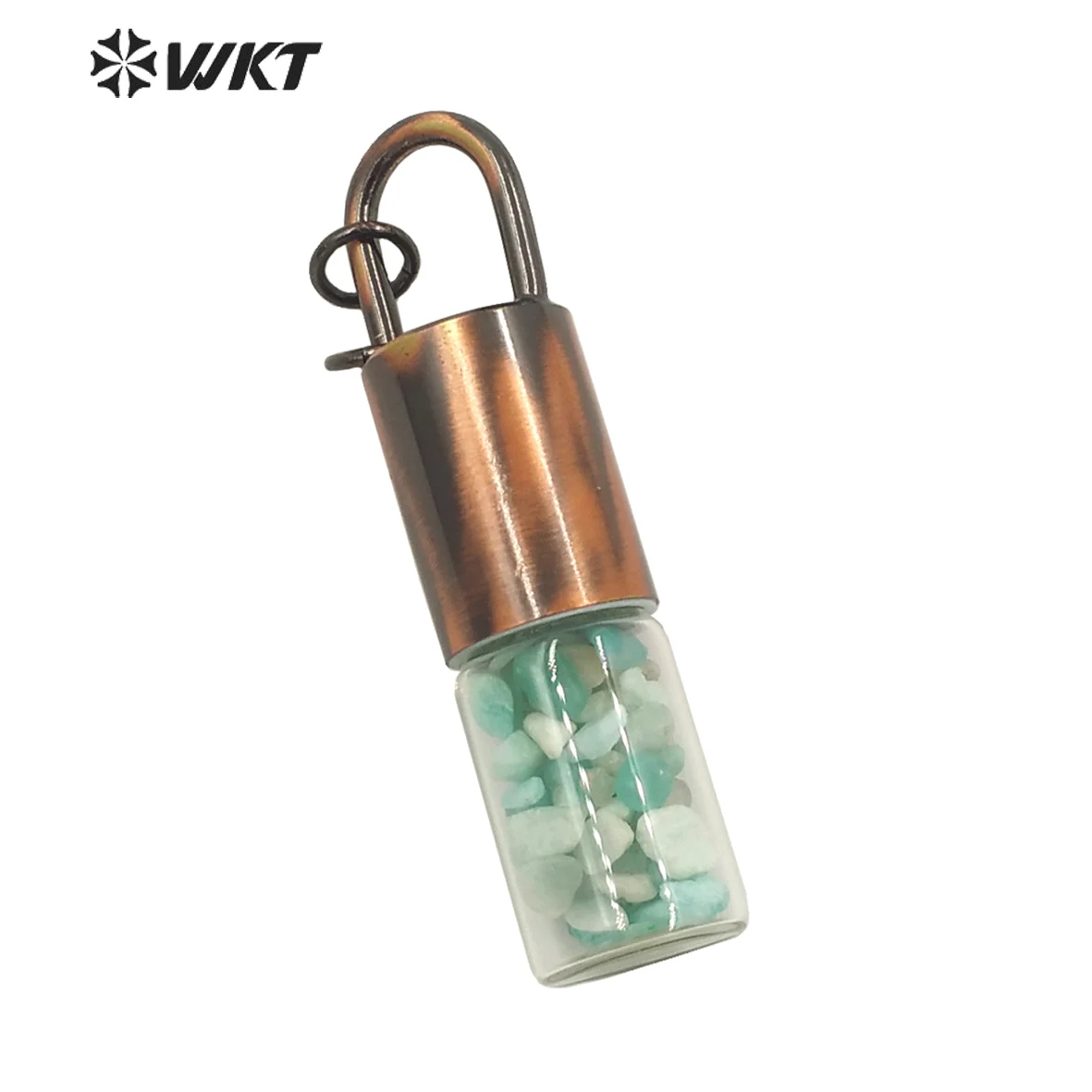 WT-P1732 WKT2021 New Fashion Nuggest Stone Pendant Exclusive Bottle Pendant Lady Elegant For Fine Smple jewelry