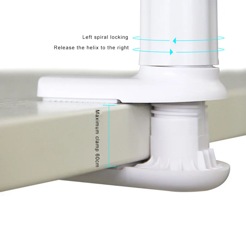 ผู้ถือโทรศัพท์เตียงตัวหนีบขาตั้งกล้องแขนยืดหยุ่นสำหรับสมาร์ทโฟนห้องนอนอเนกประสงค์ตั้งโต๊ะผู้ถือโทรศัพท์มือถือแบบยืดหยุ่น