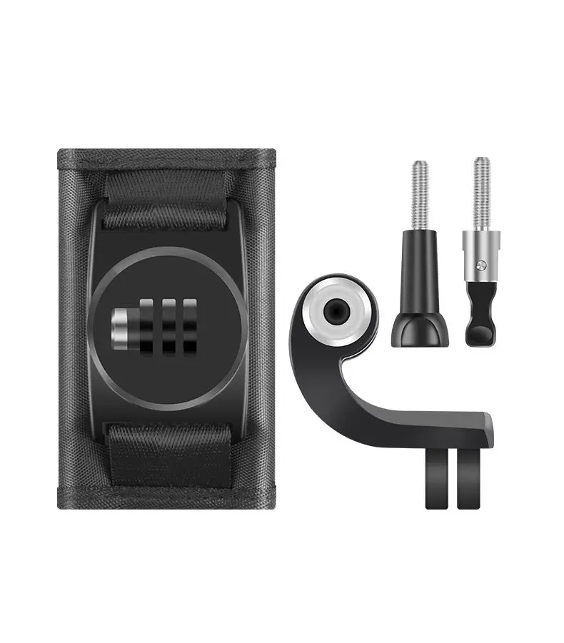 Clownfish rápido anexar mochila saco clipe fivela para xiaomi yi 4k mijia gopro hero 578911 sjcam sj5000 sj6/8/9 pro/max h9r câmera