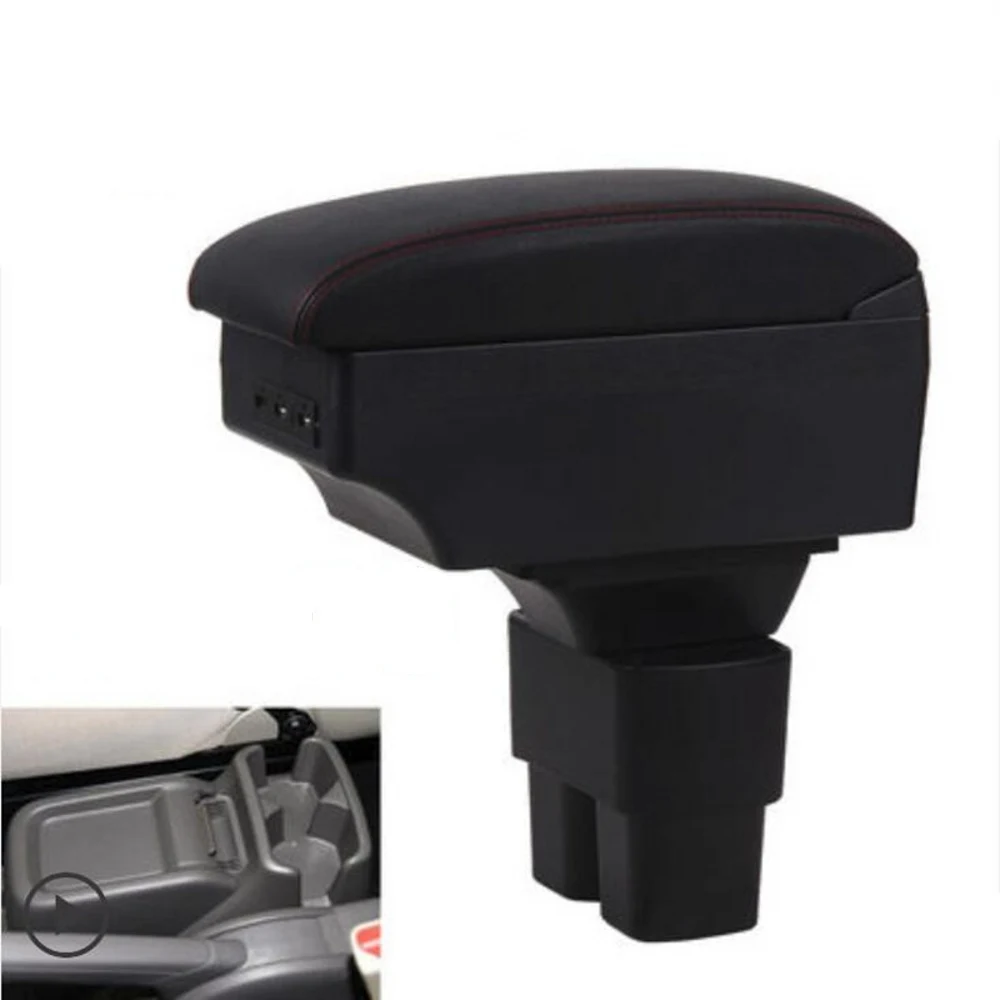 for Nissan NV200 armrest box universal car center console caja modification accessories double raised with USB