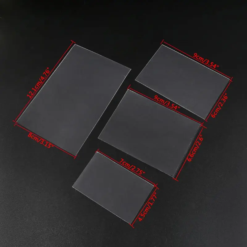 100pcs Card Sleeves Magic Board Game Tarot Three Kingdoms Poker Cards Protector Multiple sizes