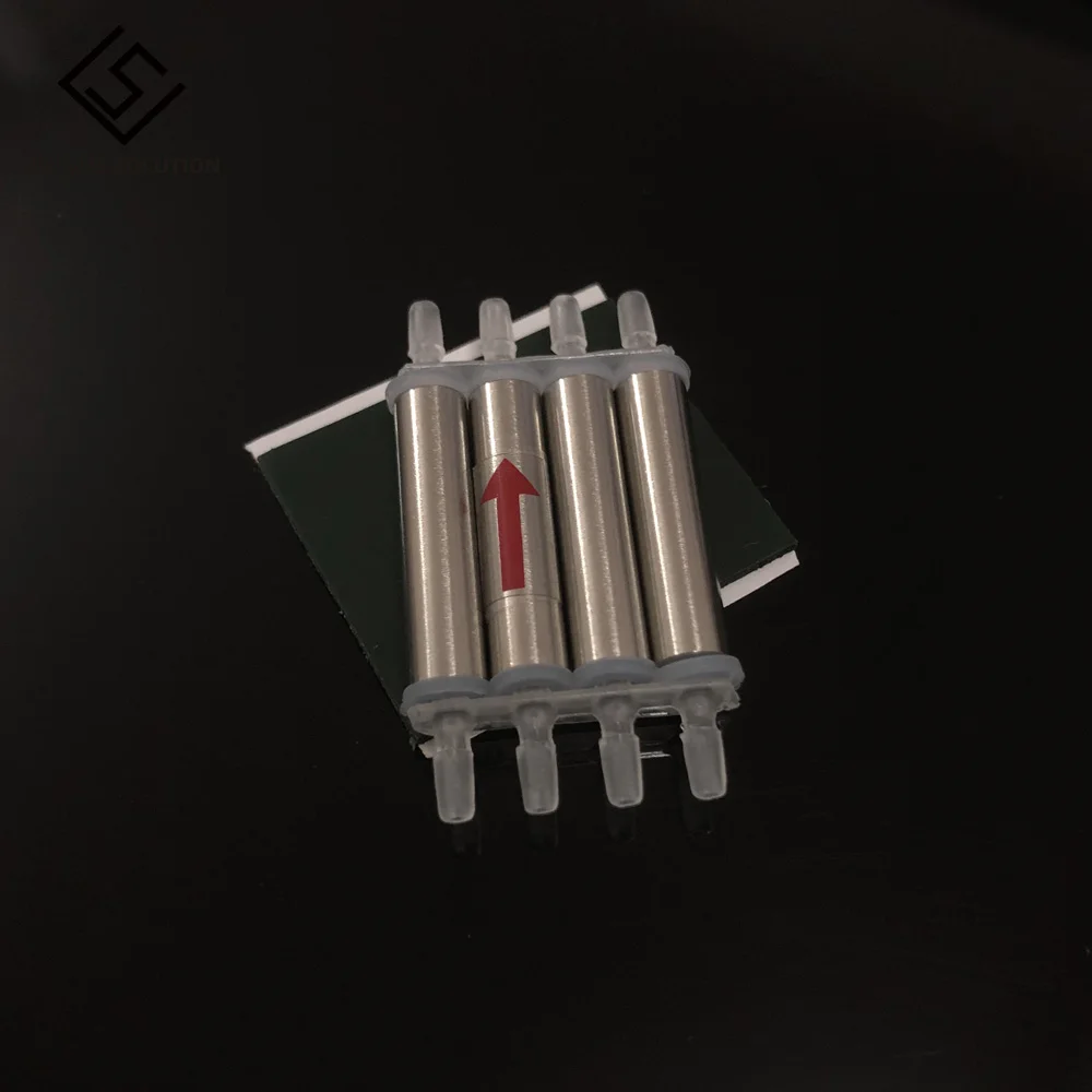 CISS Ink  Connector One Way Valve for CISS  Connector One Way Valve for Bulk Ink System 4 color White Transparent