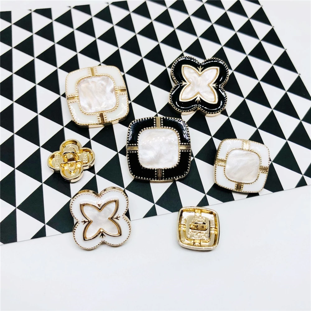 Wholesale Decorative Buttons for Clothing Sewing Supplies and Accessories Luxury Metal Shirt Buttons 15mm Buttons for Needlework