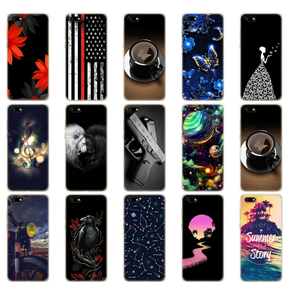 For Honor 7S/ 7A/7A Prime 5.45 inch Case Silicon Soft TPU Back Phone Case Cover for Huawei Honor 7A 7S DUA L22 Protective Fundas