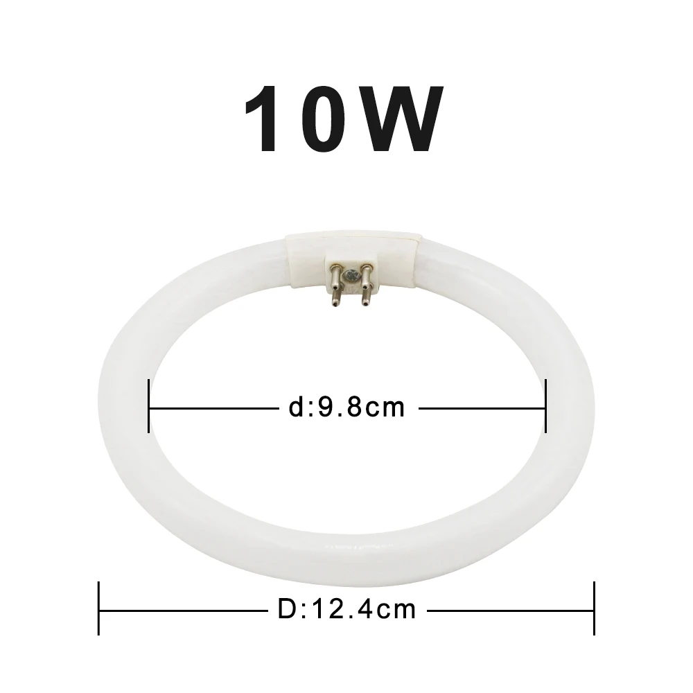 Tri-phosphor Light Annular Tubes Magnifying Glass Circular Tube Fluorescent Lamp Ring Lights G10q T4 220V 10W 12W 16W