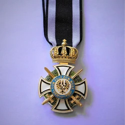 Hohenzollern Orden mit insignia Schwerten vom Fels zum Meer Preussen Mehrteilig alfileres superiores broche joyería