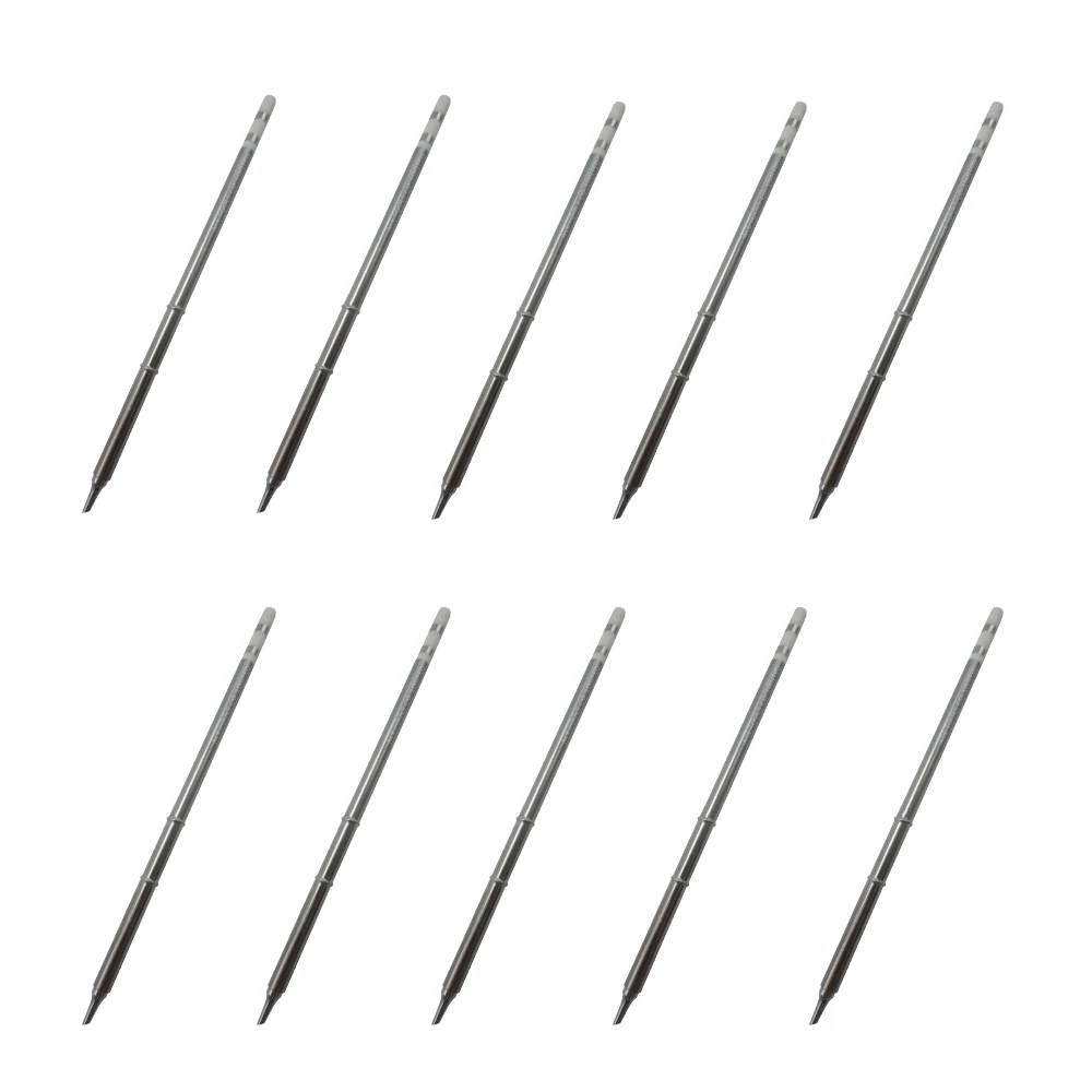 10 PCS T12-BCF2 Replace Soldering Tip for HAKKO FM-203 FM-204 FM-206 FX-951 FX-950 FX-952 FX-9501 FM-2028 FM-2027 FM-2021