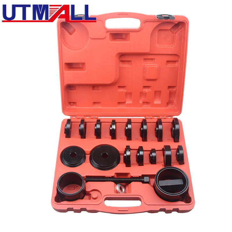 

23 pcs Front Wheel Drive Bearing Removal Press Adapter Puller Pulley Tool Kit