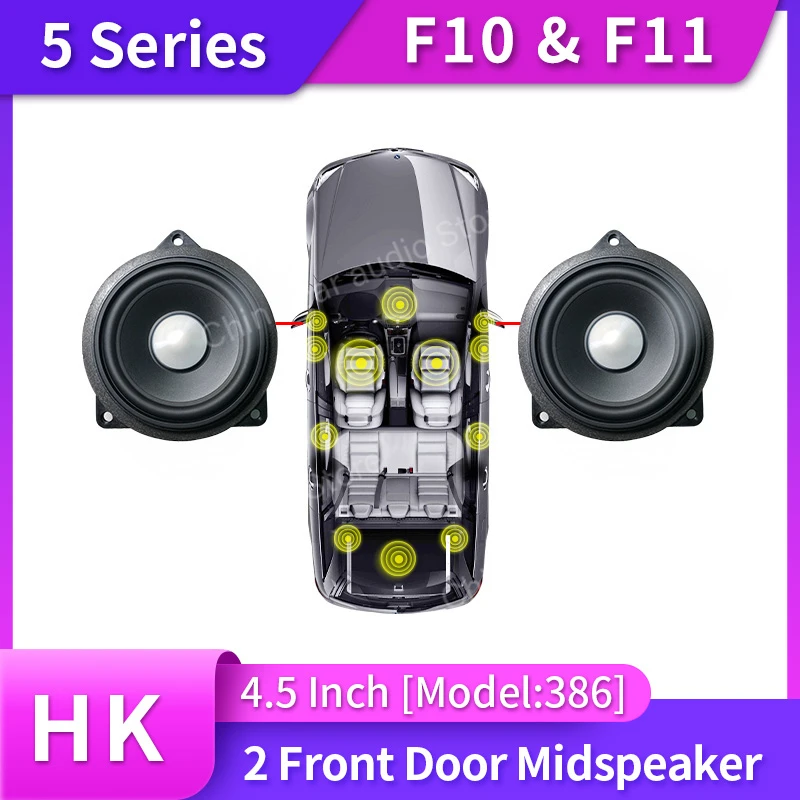 Hoorn Voor BMW F10 F11 5-serie Hoge Kwaliteit Luidspreker Audio Cover Eindversterker Bass Tweeter Midrange Subwoofer Luidsprekers Kit