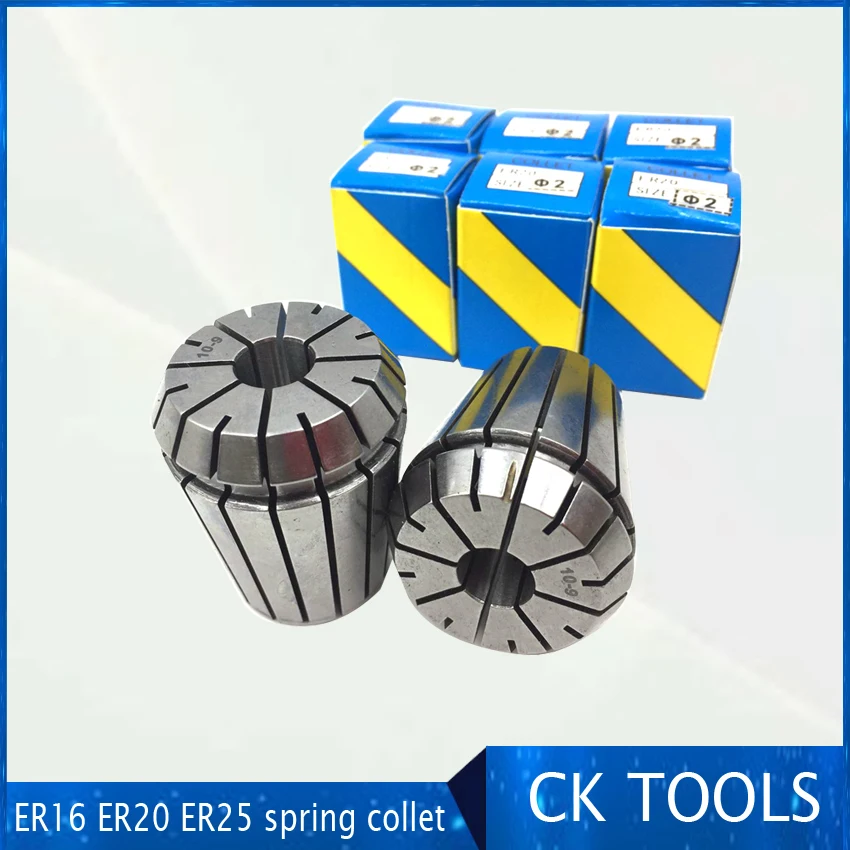 

ER Collet Chuck Holder ER11 ER16 ER20 8mm adapter clamp Drill chuck cnc router bits tools wood pcb ball nose 3.175 1pcs