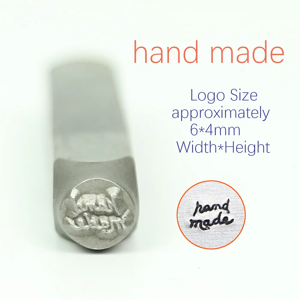 Love Fancy Script /Hand Made Design Stamps,letters DIY Bracelet/jewelry symbols steel stamp,6mm