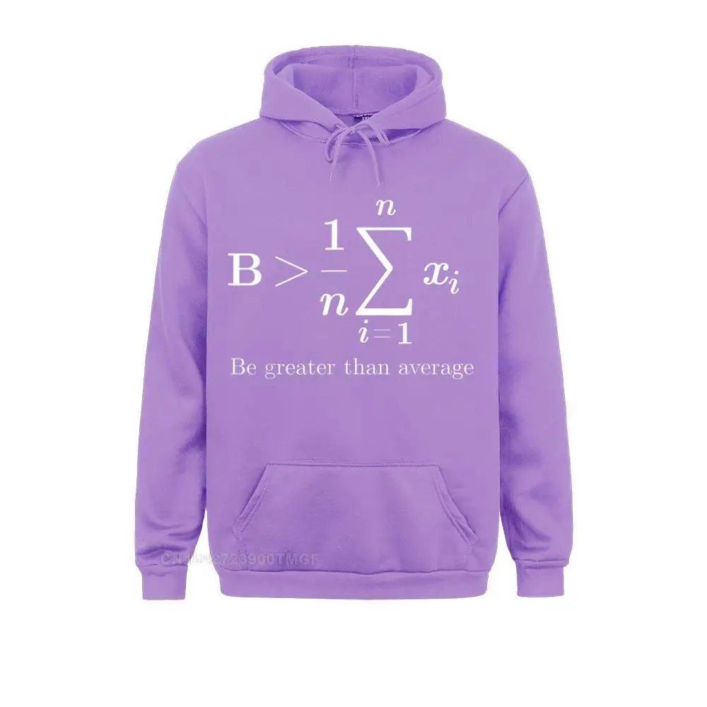 Family Sweatshirts Brand New Math Be Greater Than Average Oversized Hoodie Men Hoodies Geek Long Sleeve Sportswears