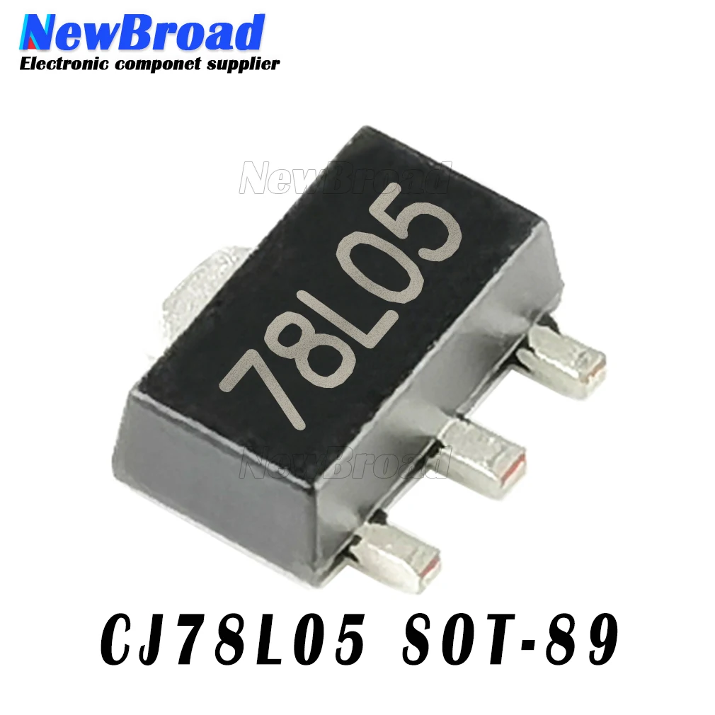 10PCS 78L05 SOT89 CJ78L05 SOT-89 SOT SMD new and original IC Chipset