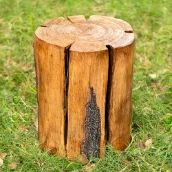 Modern Creative Simulation Tree stump LED Lawn Lamp Outdoor IP44 Park Zoo Personalized Roadside Light