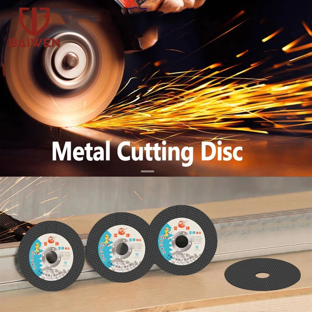 75/115/125/150/180mm Cut Off Wheel Metal Cutting Disc Fiber For Metalworking Circular Saw Blades Thicknes 1.2/1.6/3mm