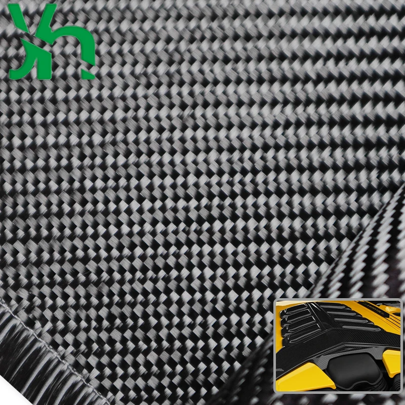 3K 200g twill plain weave carbon fiber cloth for high-strength repair and surface modification of auto parts/bicycles