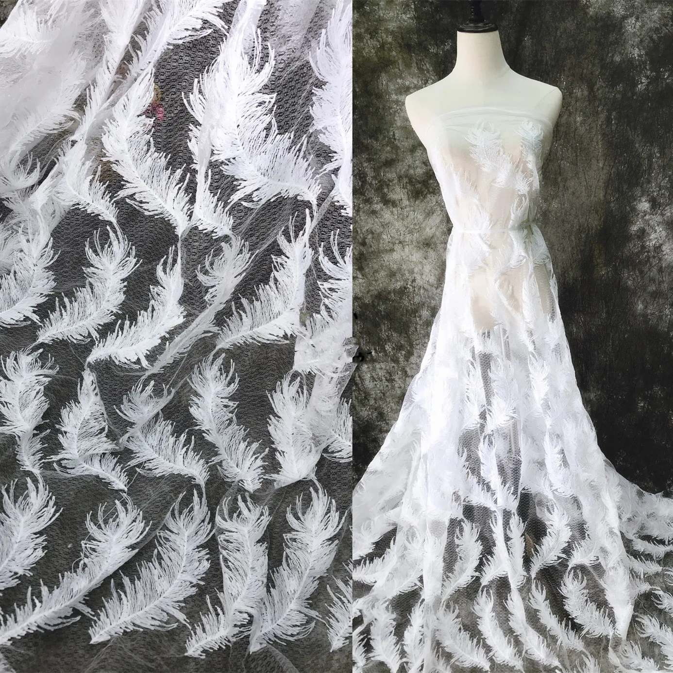 lace fabric for dresses Embroidered by the Yard our fabric is sure to create an elegant and timeless look French Lace Fabric: French Chantilly,