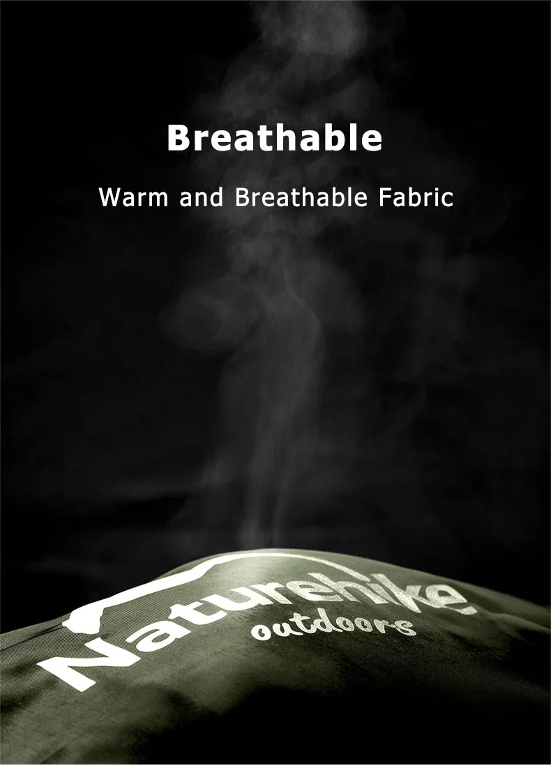 Naturehike Schlafsack Ultraleicht Baumwolle Schlafsäcke Camping Getriebe Notfall Schlafsack Camp Schlafen Gears Eis Flamme Quilt – Detail 8
