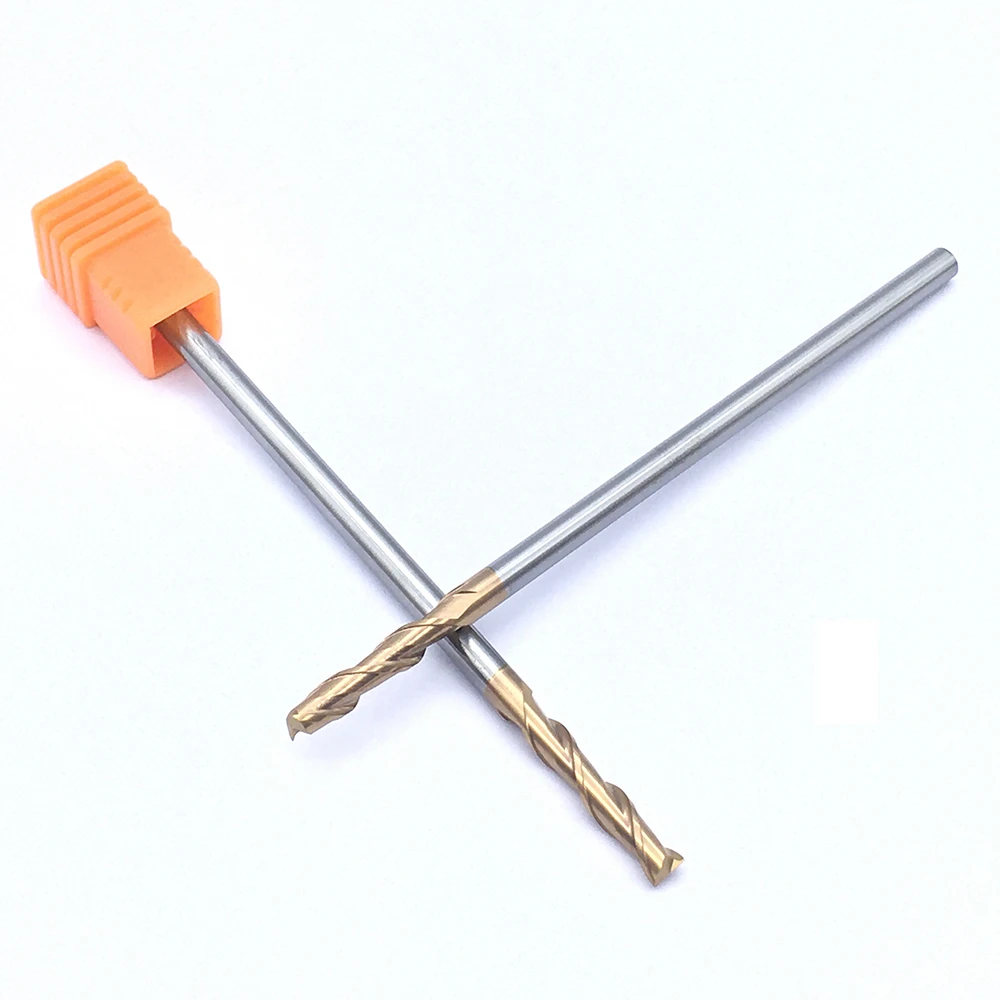 1PCS HRC60 2F 4.0XD4X100L 텅스텐 강철 밀링 커터 Endmill 합금 Maching 밀링 머신 도구 철강 목공 CNC