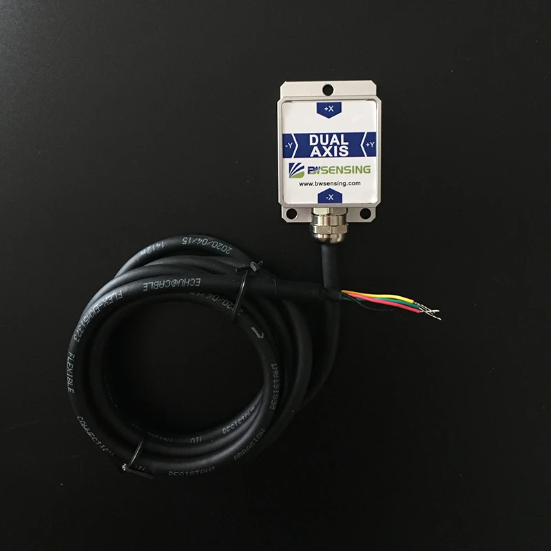 Biaxial Inclinometer RS232 RS485 TTL Two Axis Tiltmeter 2 axis tilt sensor Double Axis Clinometer BWL327S BWL326S BWL325S