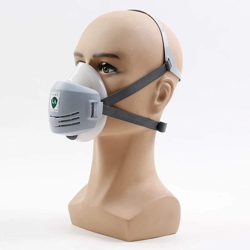 

Respirator Masks PM2.5 Filter cotton Half Face Dust-proof Mask Anti industrial Construction Dust Haze Fog Safety Gas Mask PM015