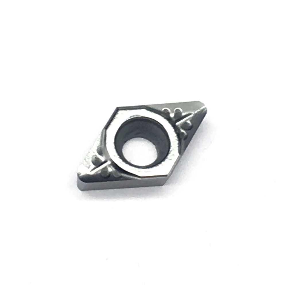 DCGT070208 AK H01 10 шт. алюминиевый резак лезвие вставка для режущего инструмента токарный инструмент CNC инструменты AL + оловянный сплав дерево