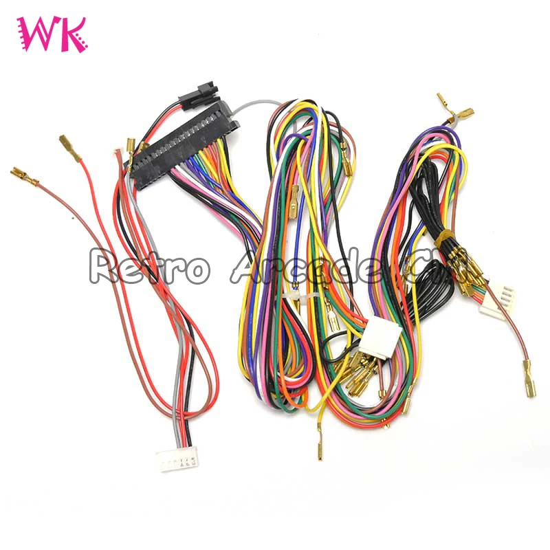 

Arcade Family version Wire harness Power with 2.8MM/4.8MM Adapter cable arcade console arcade operated game machine