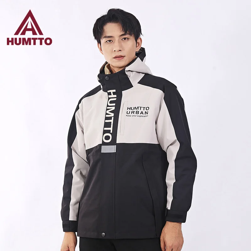 HUMTTO Winter Jacket Men Waterproof Jackets for Mens Style Autumn Brand Black Outdoor Windproof Keep Warm Windbreaker Coats Man