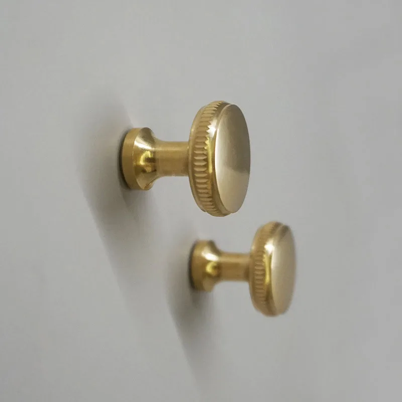 

1 piece Brass Furniture Knob For Dresser Cabinet Pull Wardrobe Handle Single Hole New Cupboard Shoe Cabinet DoorKnob Hardware