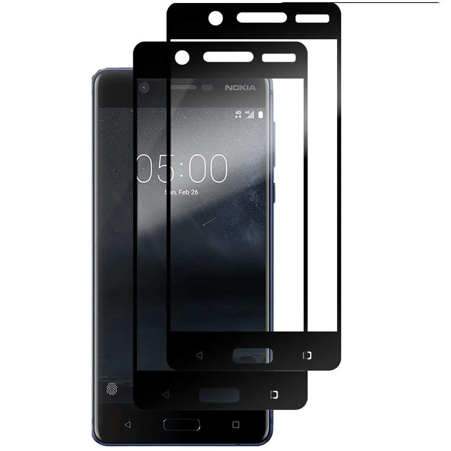 For Nokia 5 Premium Tempered Glass Screen Protector For Nokia 5 TA-1024 1027 1044 1053 N5 5.2 Tempered Glass Film Full Cover