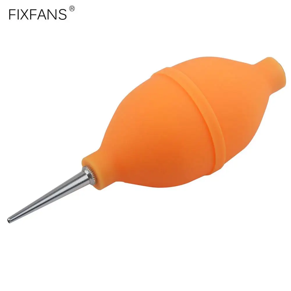 FIXFANS Air Blower Dust Cleaner with Long Metal Nozzle for Computer Keyboard DSLR Digital Camera Lens Mobile Phone Cleaning Tool