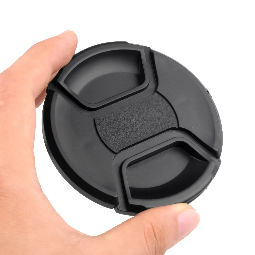 40.5mm 43mm 46mm 49mm 52mm 55mm 58mm 62mm 67mm 72mm 77mm 82mm Camera Lens Cap Cover For Canon Nikon Sony Olypums Fuji Samsung