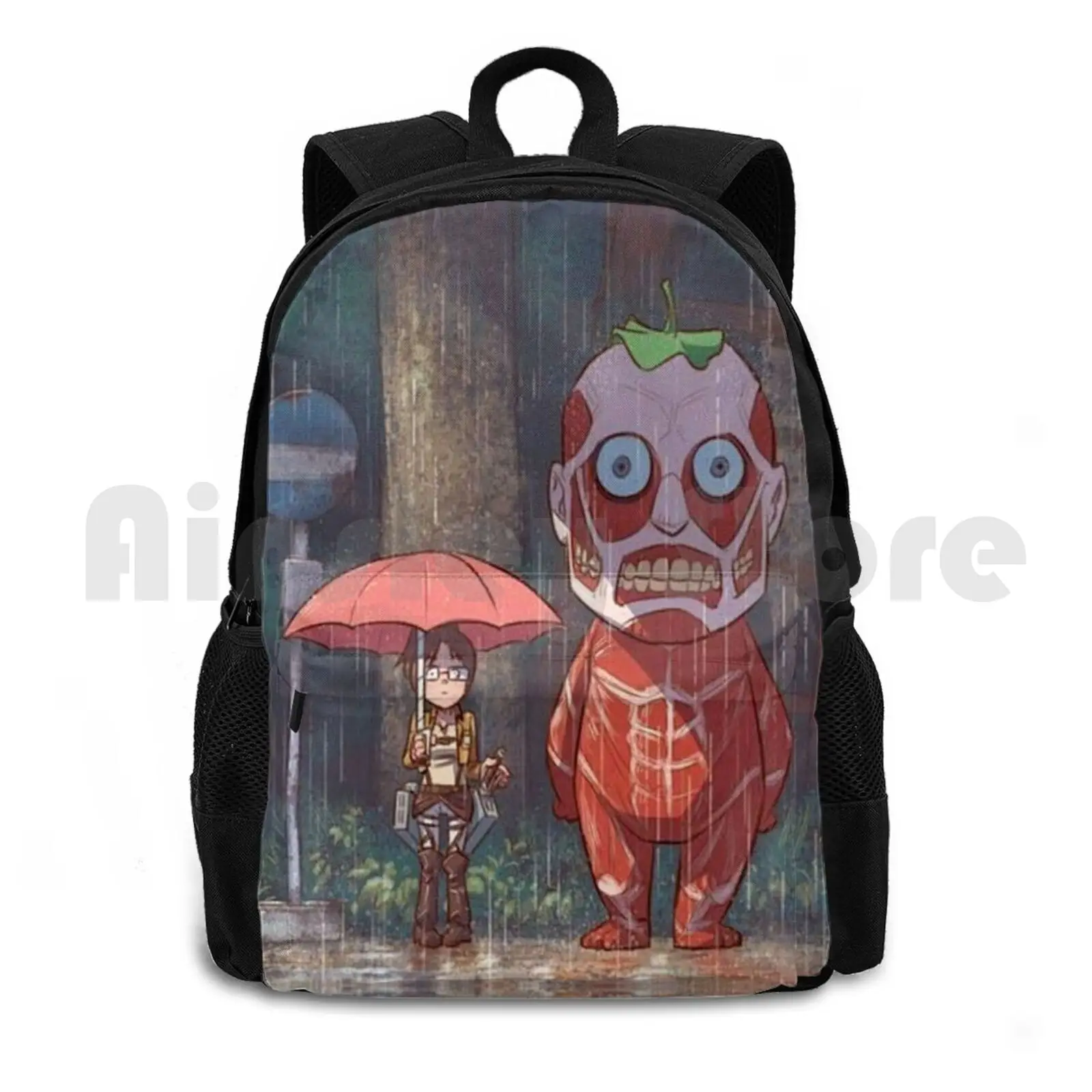 

Attack On Titan-Anime Outdoor Hiking Backpack Riding Climbing Sports Bag Shingeki No Kyojin Attack On Titan Anime Animation