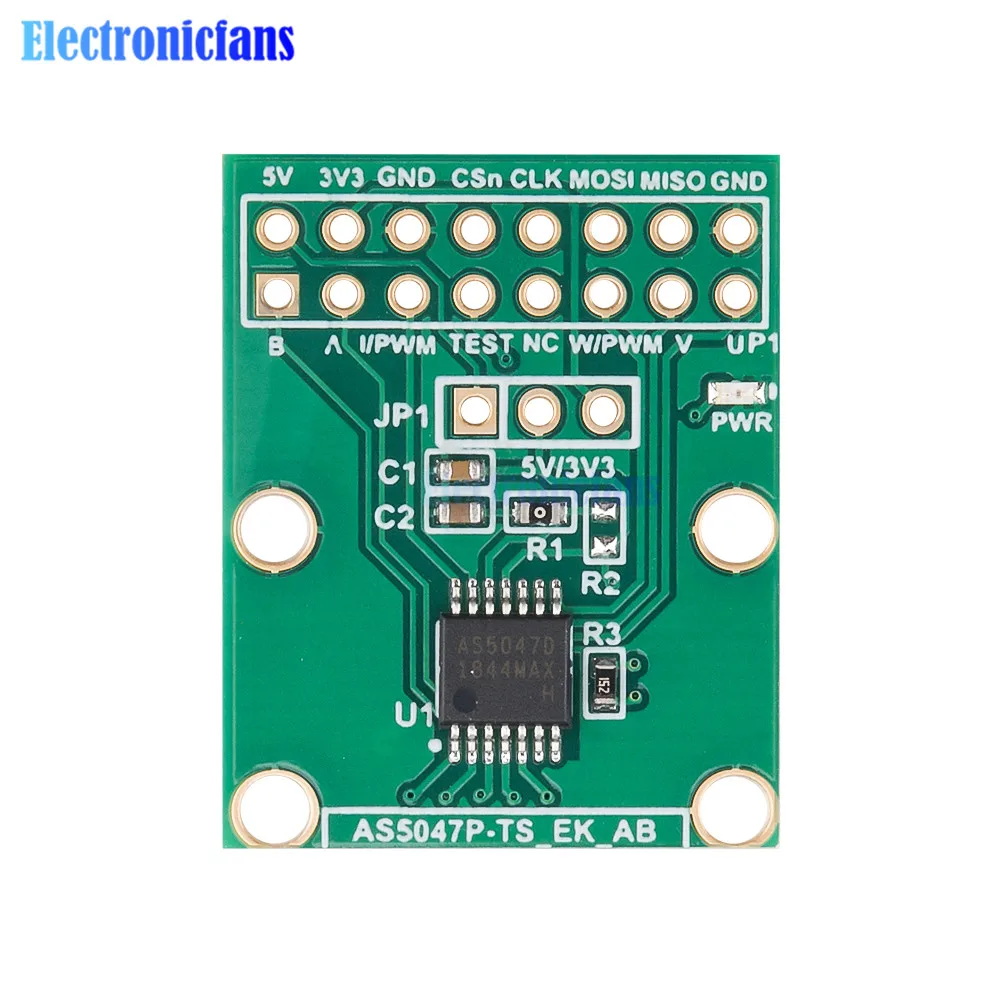 3.3V 5V AS5047P AS5047D Encoder SPI ABI porta modulazione larghezza impulso modulo scheda adattatore Encoder magnetico