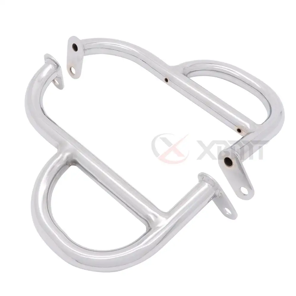 Motorcycle Highway Crash Bars Engine Guard Rail Front Side Protecto For Yamaha Virago 400 535 XV400 XV535 All Years