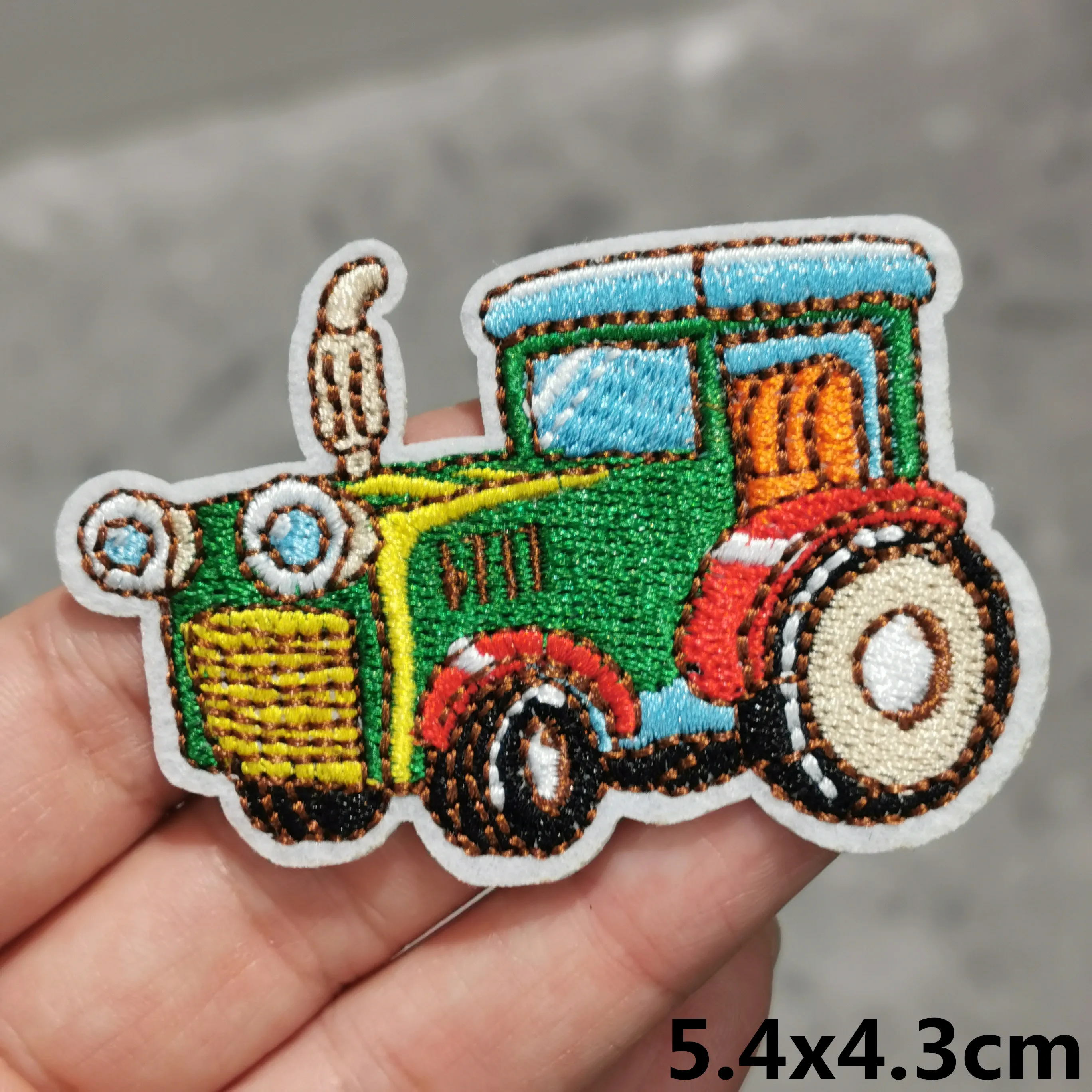 1Pcs Car Airplane Rocket Embroidery Sew On Patches Applique Badge Craft Embroidered DIY For Clothes Trousers Clothing Sticker