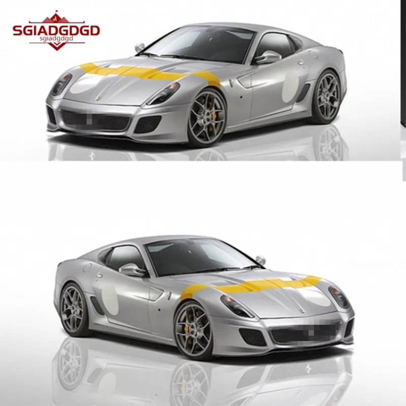 

Автомобильные наклейки для Ferrari 599GTO 488, модифицированные пользовательские капоты, спортивные наклейки, аксессуары