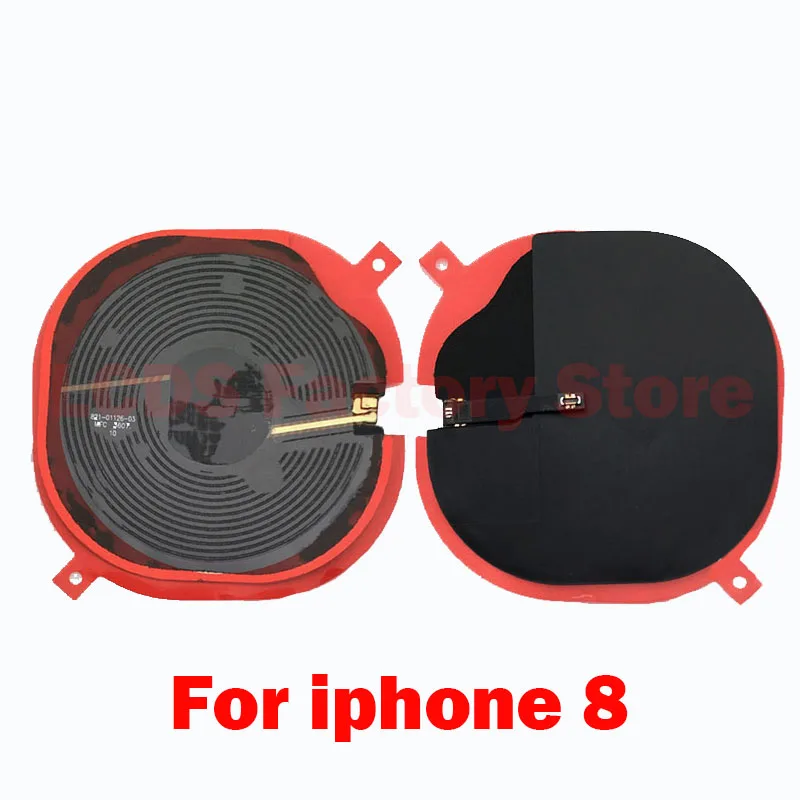 Tested Wireless Charging Chip NFC Coil For iPhone 8 8 Plus X XS Max XR 11 Pro Max Charger Panel Sticker Flex Cable