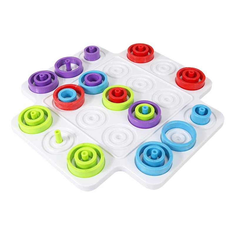 Kid Strategy Game Toy Ferrule Parent-Child Interaction Leisure Board Game Logical Thinking Training Puzzle Game Toy For Children