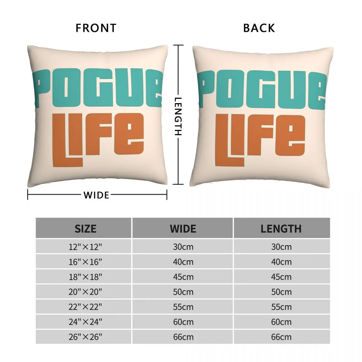 POGUE LIFE OUTER BANKS OBX NETFLIX Pillowcase Polyester Linen Velvet Zip Decor Throw Pillow Case Home Cushion Cover 45x45