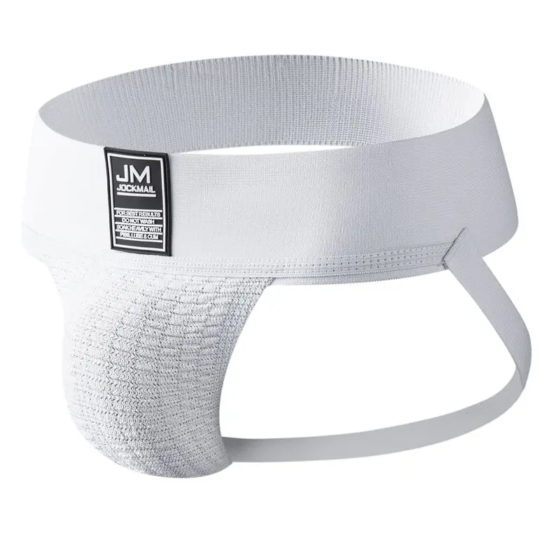 Jockmail Jockstrap Gym Cotton Supporter Athletic Fit Fashionable Straps Brief Multi Sport Jockstrap Soft Underpants Sexy Men
