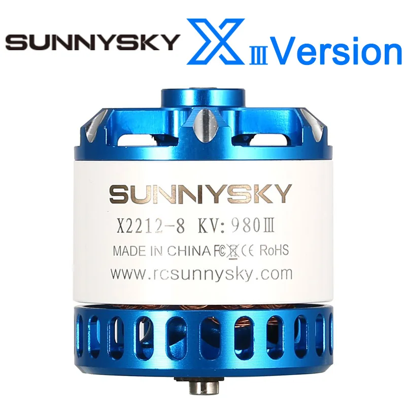 SUNNYSKY X2212-III X2216-III X2220-III 880KV 950KV 980KV 1100KV 1150KV 1250KV 1400KV 2200KV motore per RC modelli