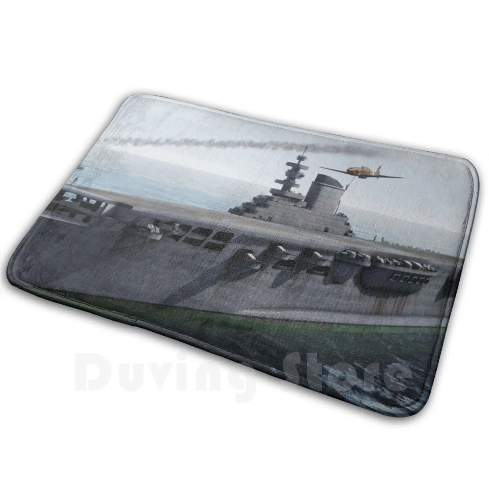 Aquila alfombra alfombra cojín suave Aquila Ww2 portador italiano portador italiano Ww2 portador Ww2 Ship Regia