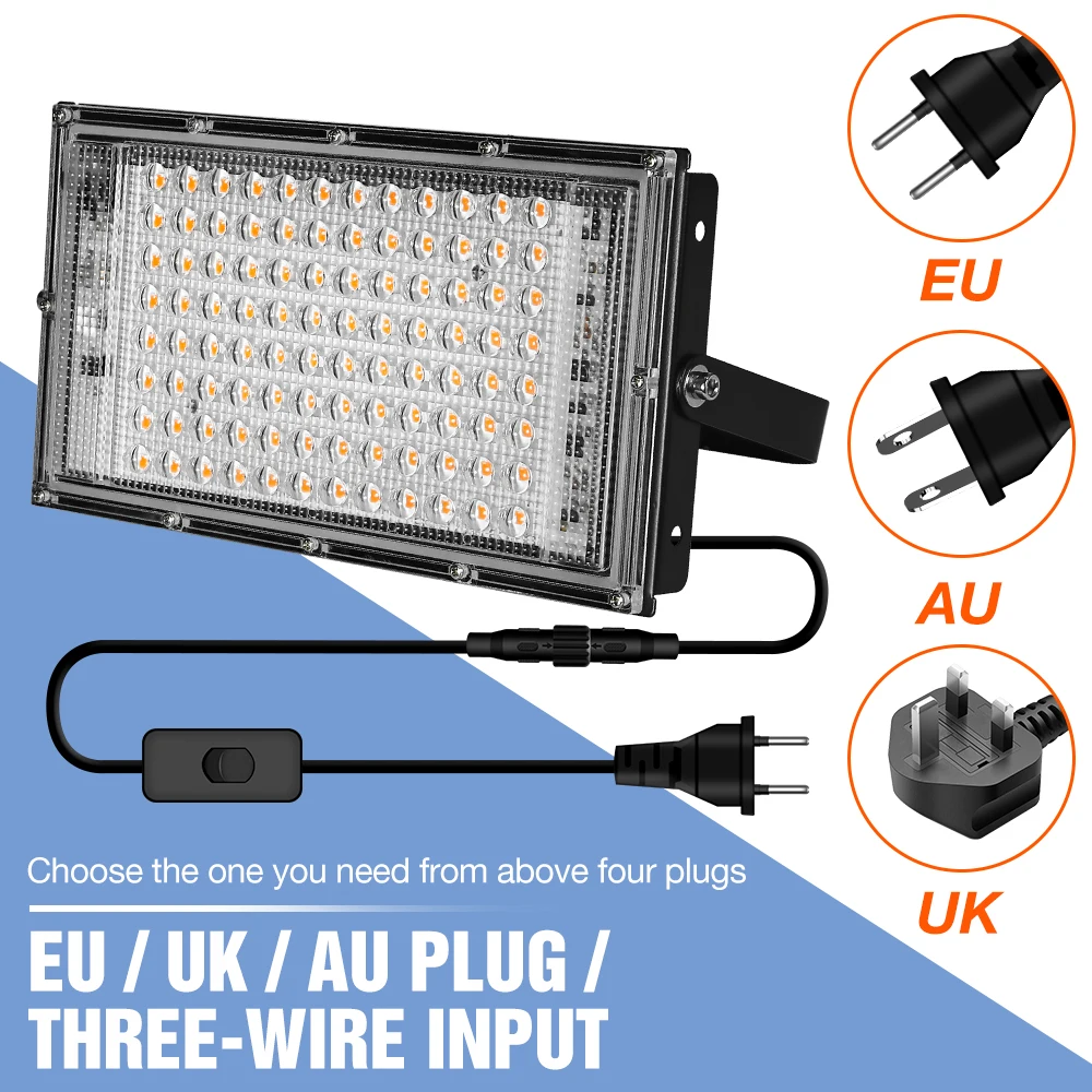 Imagem -02 - Phytolamp para Plantas Led Grow Light Lâmpada de Espectro Completo Lâmpada Hidropônica Tenda de Semente de Flor de Estufa 200w